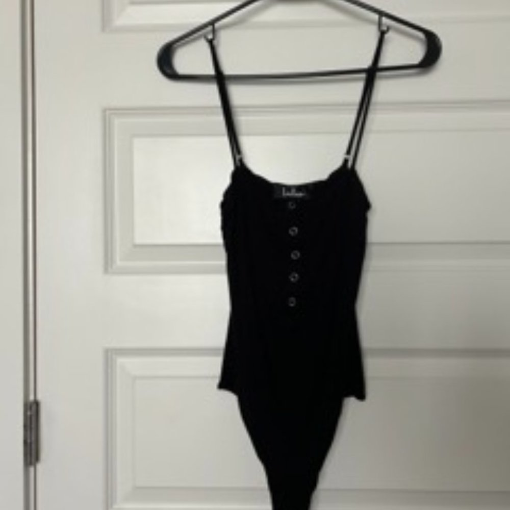 Lulu's Black Bodysuit